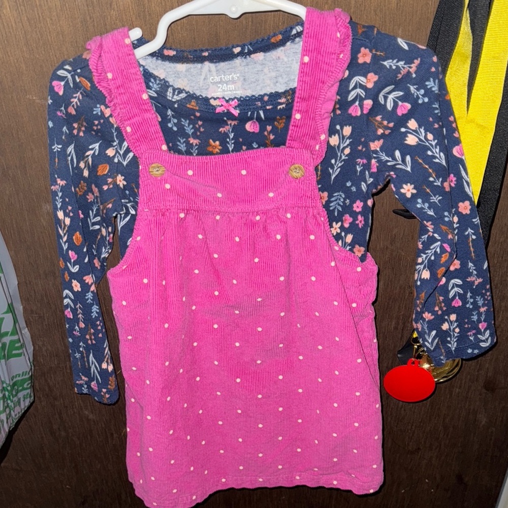 Carter's Pink and Blue Accessory Set